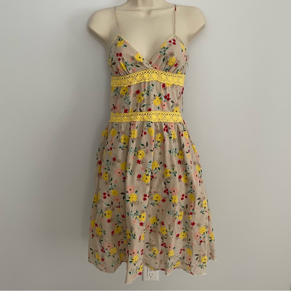 Adorable cotton sun dress!
